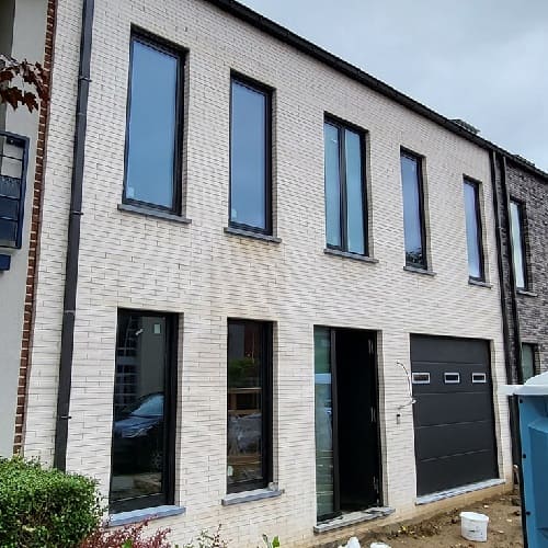 gevelwerken, gevelbekleding